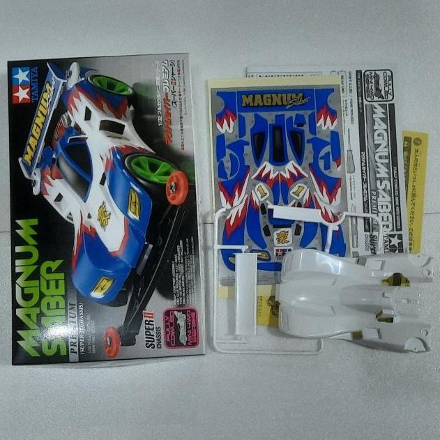 Body Magnum Saber Premium Minus Roller + Decal + Manual Dus Ori Tamiya