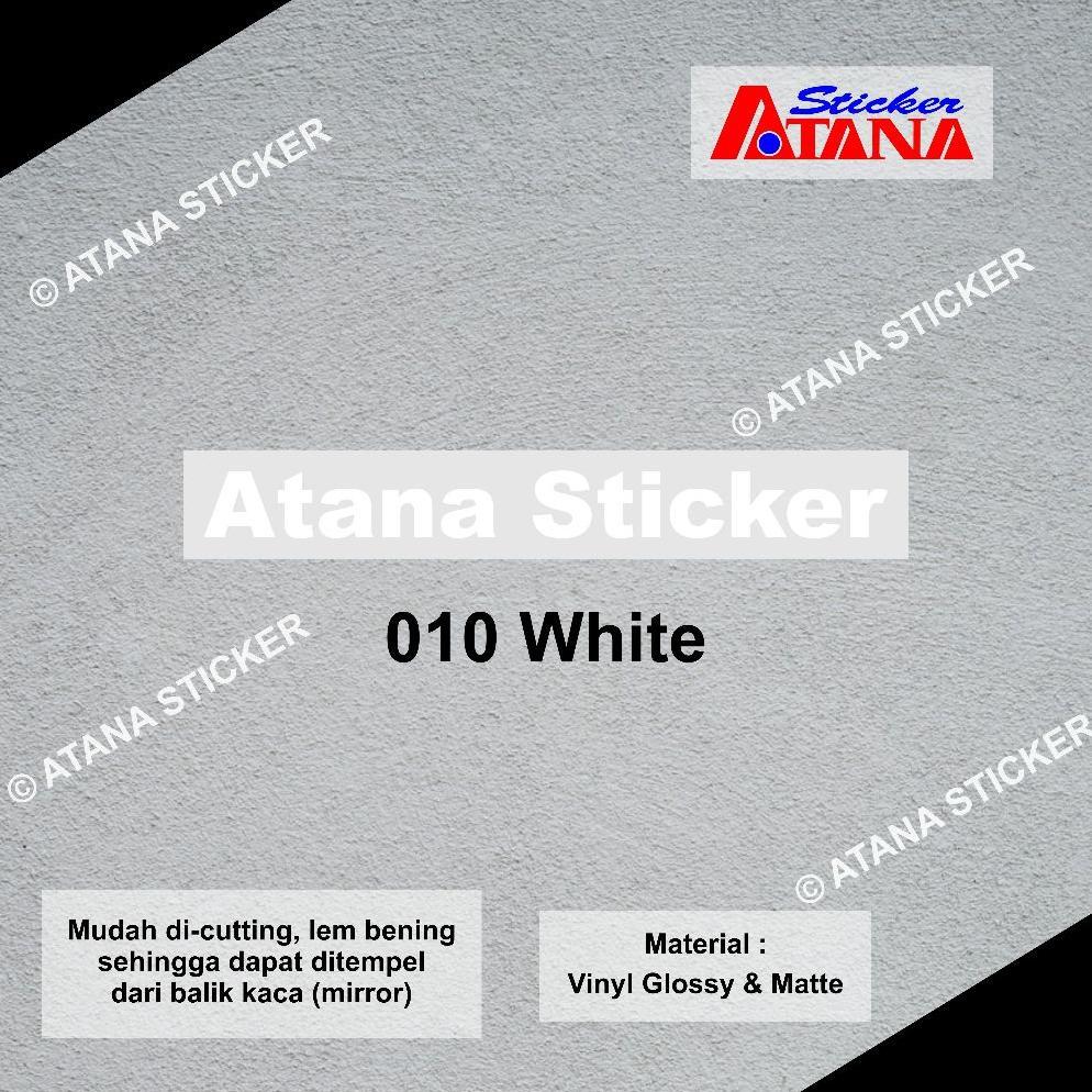 SUPER DEAL Skotlet Putih Glossy Doff White 010 Susu Tulang Gloss Kilap Dop Metalik Cutting Stiker An