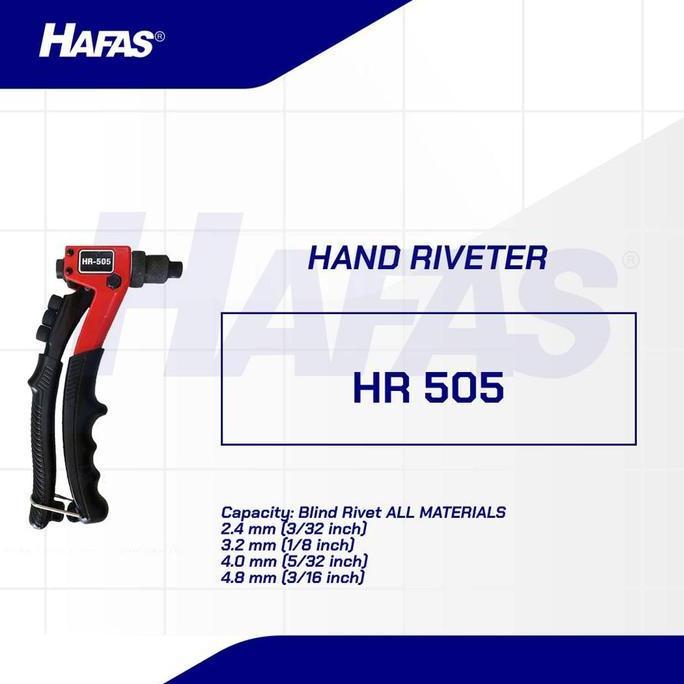 NEW Hand Riveter, Tang Rivet SRC HR-505