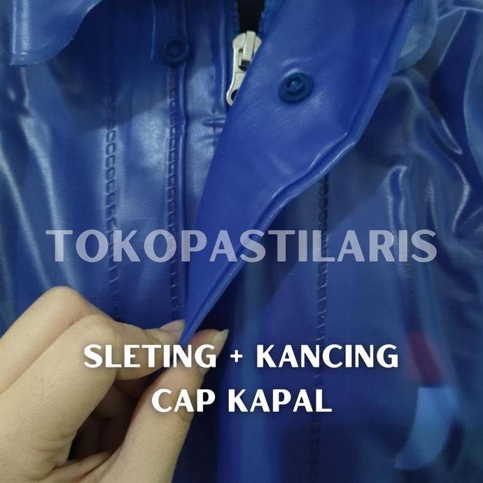 Promo Jas Hujan / Jas Hujan Cap Kapal / Jas Hujan Seleting Kancing Kapal