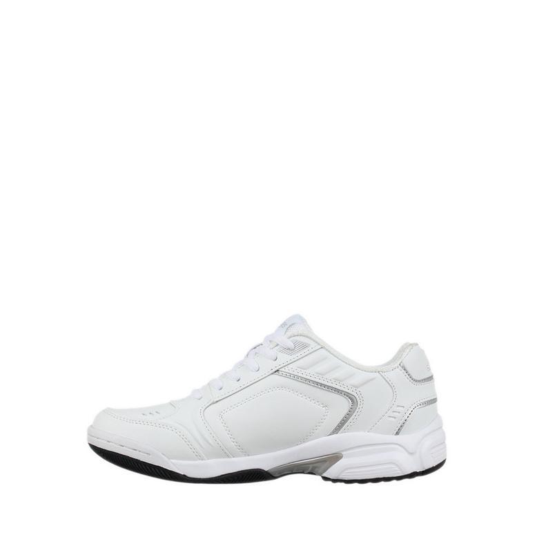 NEW Slazenger Women's Tennis Shoes - White/Silver
