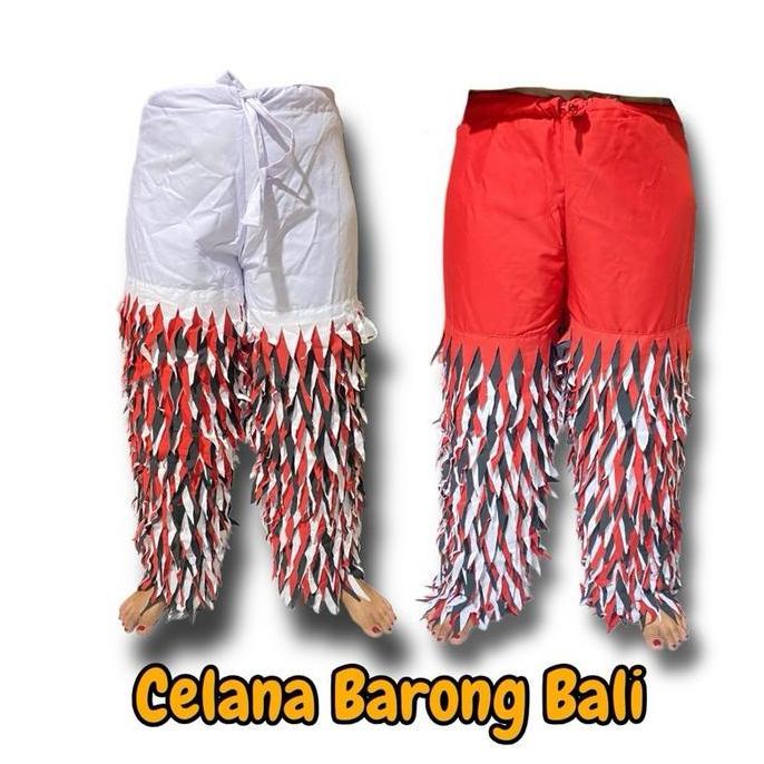 paling diminati] Celana Barong Panjang Dewasa - Celana Barong Bali - Celana Panjang rangda - Rangda 