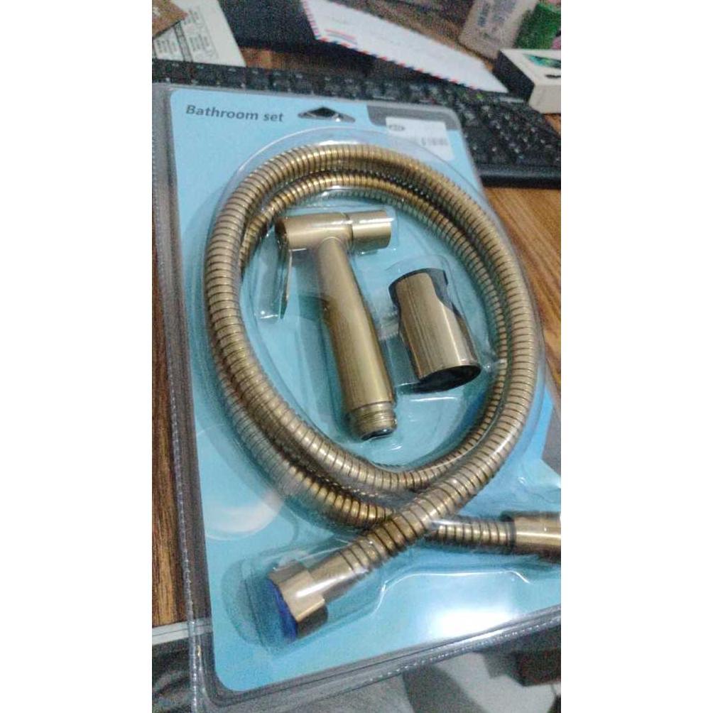 Jet Shower Stainless Gold Jet Shower Toilet