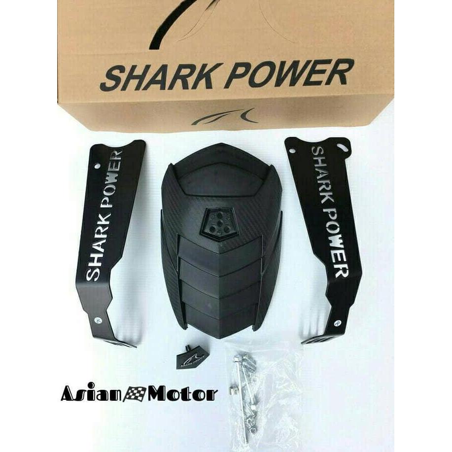 Promo Mudguard Aerox Old SHARK POWER/ Mudguard Aerox Old 155 Diskon