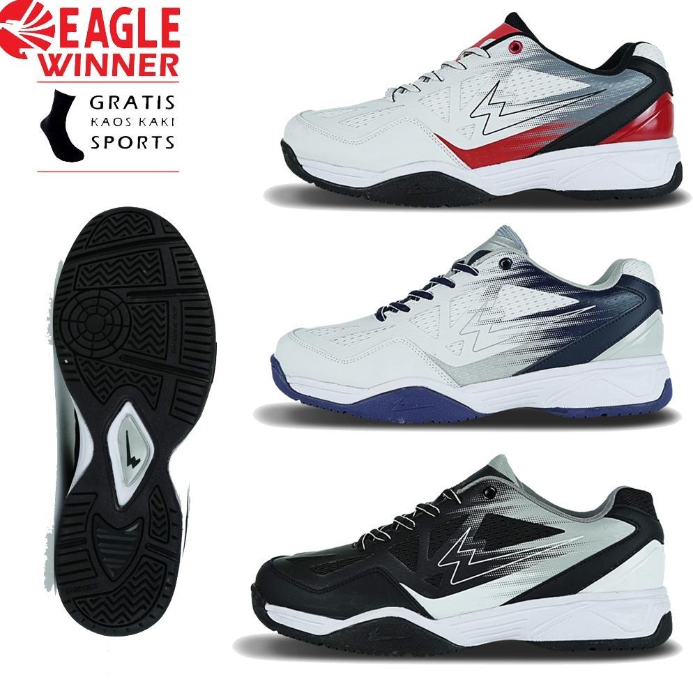 NEW Sepatu Tenis Merk Eagle Winner Original Terbaru Sepatu Olahraga Tenis Original