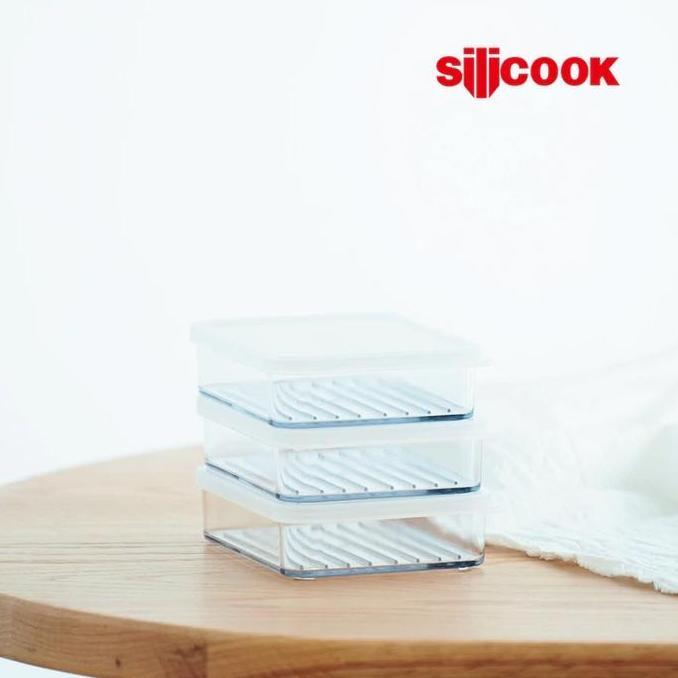 Grosir Silicook Mix Set Food Tidy 300Ml [8Xflat300Ml+1Xtray Small]