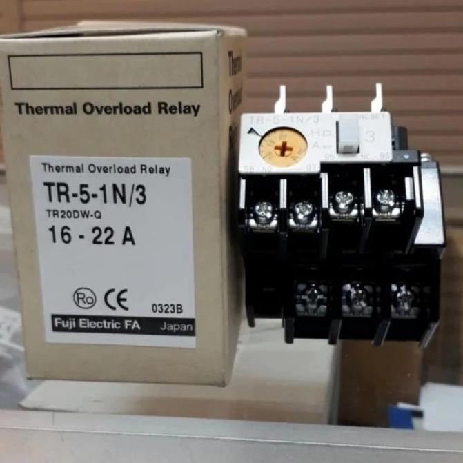 Promo Thermal Overload Relay Fuji TR-5-1N/3 TR5-1N TR51N/3 Fuji Diskon