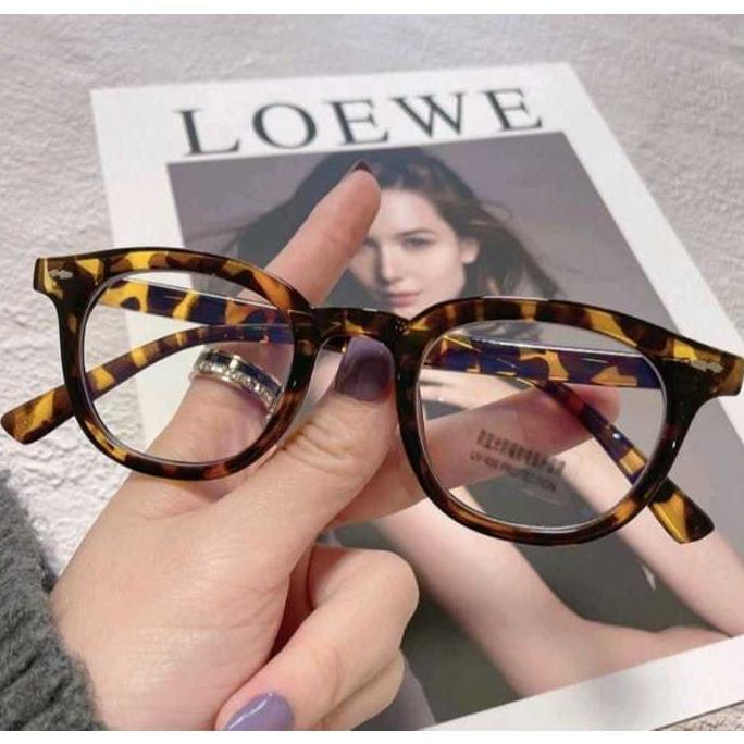 OFFICIAL Kacamata Moscot MSCT Katarsis Fashion Pria Wanita Korea Hitam Bening Oval