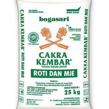Tepung Terigu Cakra Kembar 25Kg / 25 Kg 1 Karung / Ball Pasti Promo