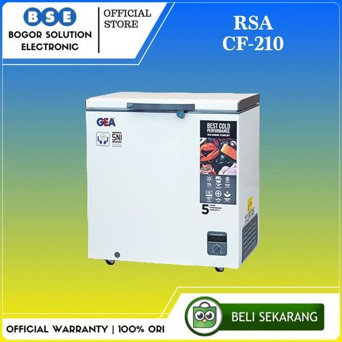 Murah Chest Freezer 200L Rsa Cf210 Cooler Box 200 Liter Rsa Cf 210 Rsa Cf210
