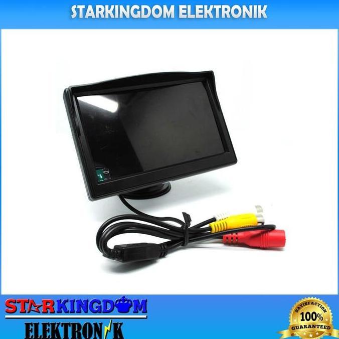 Promo Monitor Mini Rear View Mobi LCD 4.3 Inch Untuk TV Satelit Parabola Diskon