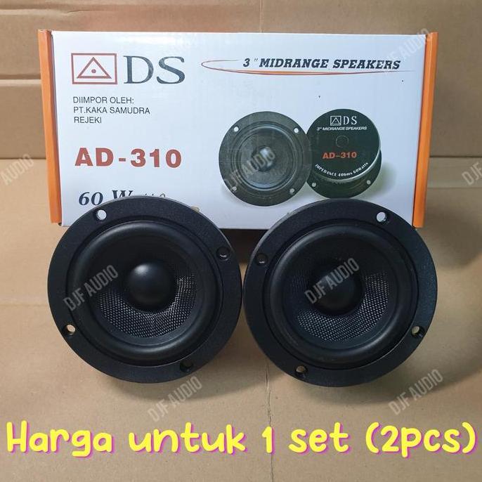 Promo Speaker Middle 3 Inch ADS AD 310 - Midrange speaker - 3" Speaker Pilar Diskon