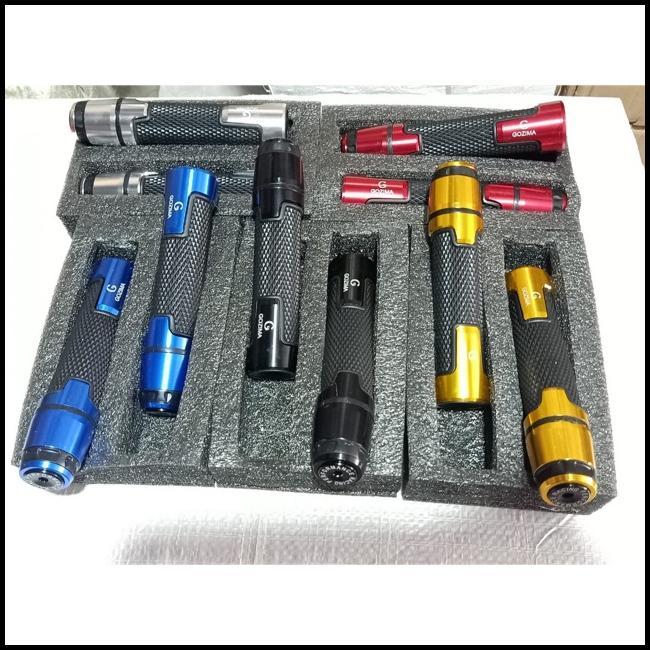 Handgrip / Grip Jalu Copy Rizoma / Sarung Gas Variasi Motor Nmax Aerox Ninja 250 R15 V3 R25 Pcx Dll