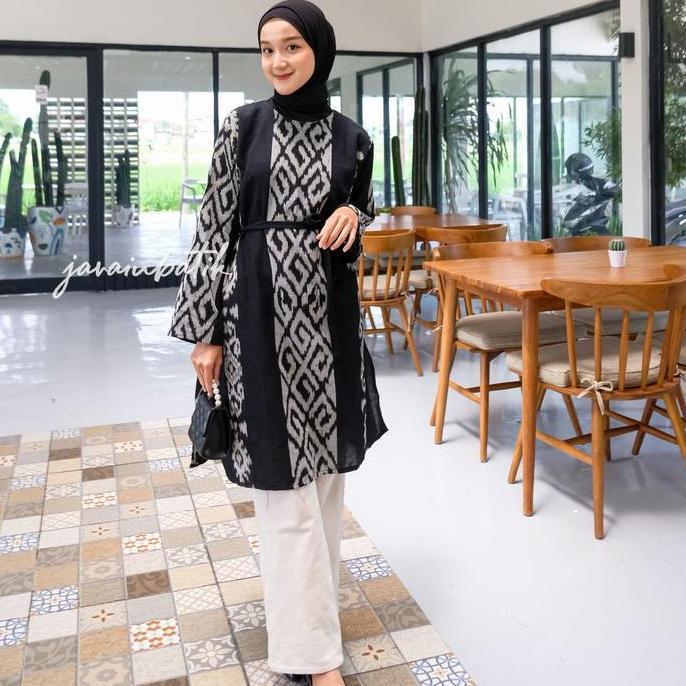 TUNIK ETHINA BATIK TENUN ATASAN WANITA