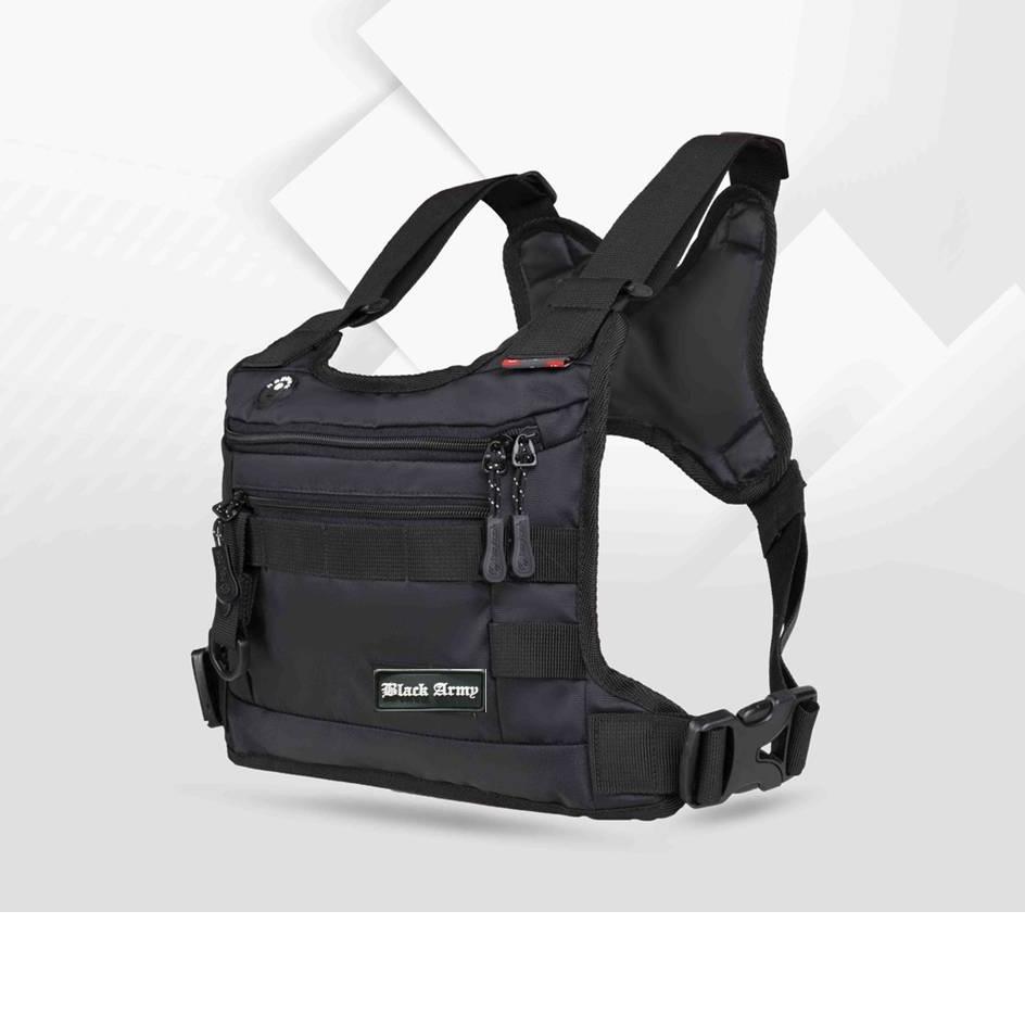 FAVORIT Tas dada Pria Terbaru 2022 Anti air Tas Depan dada Tactical Army Murah Tas Holder Hp Motor W