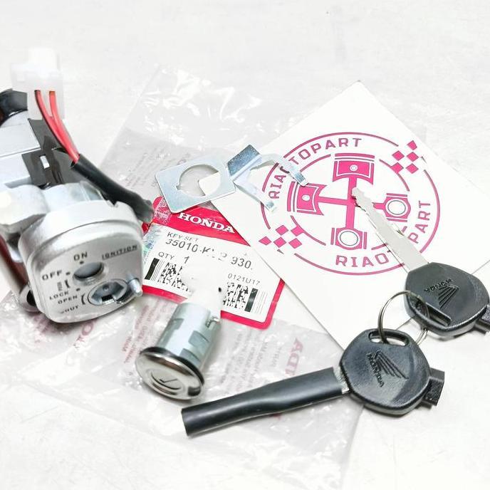 Promo KUNCI KONTAK VARIO 110 OLD , VARIO 110 KARBU , VARIO 110 TECHNO CBS KOMPLIT SET KUNCI JOK KODE