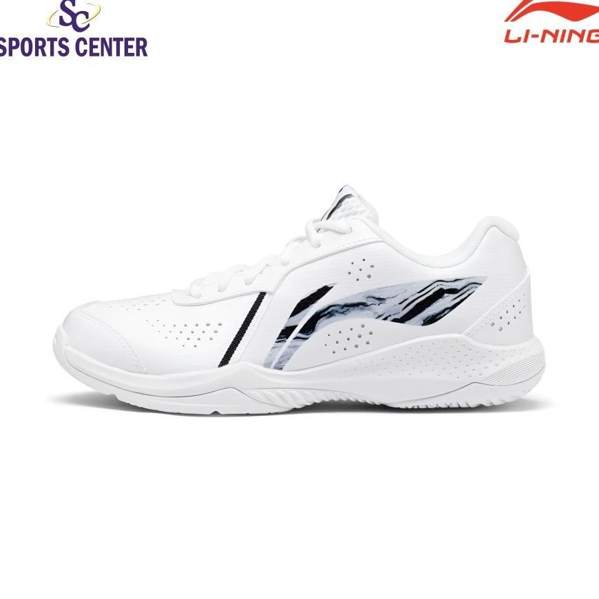 TERBARU New Limited Sepatu Badminton Lining Thunder Lite AYTS020 / AYTS 020 -7 White
