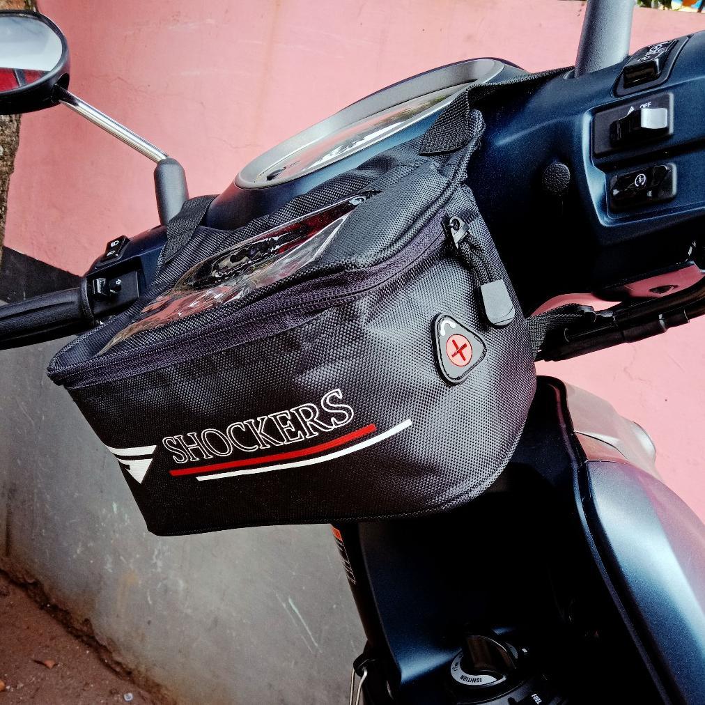 GARANSI TAS MOTOR STAND PHONE HOLDER HP DASHBAG TANKBAG KAPASITAS BESAR SELEMPANG WATERPROOF NMAX