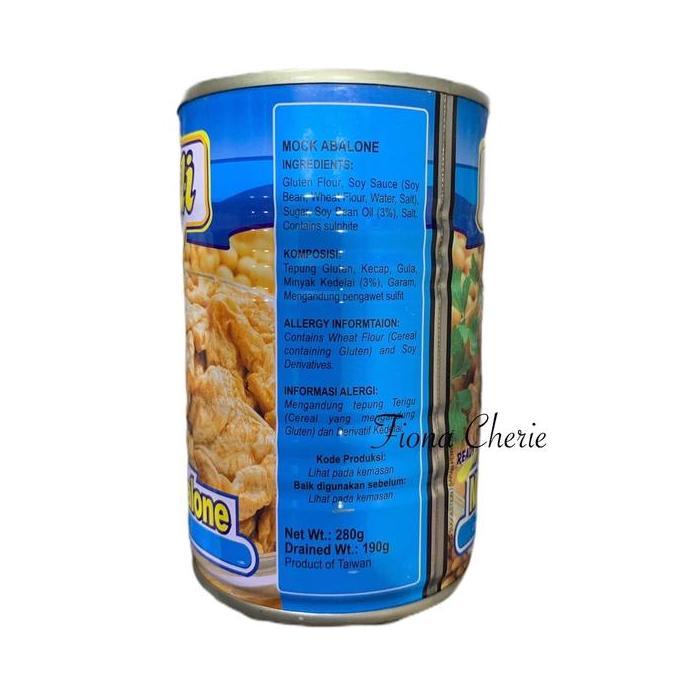 Belisekarang- Mili Mock Abalone 280 Gr Vegetarian / Vegetarian Food / Makanan Kaleng
