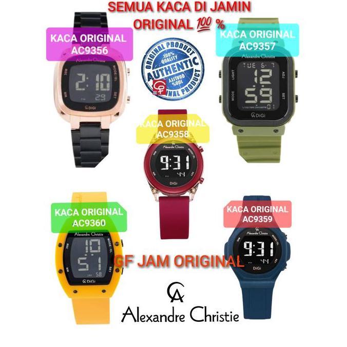 KACA JAM TANGAN ALEXANDRE CHRISTIE AC9356 AC9357 AC9358 AC9359 AC9360