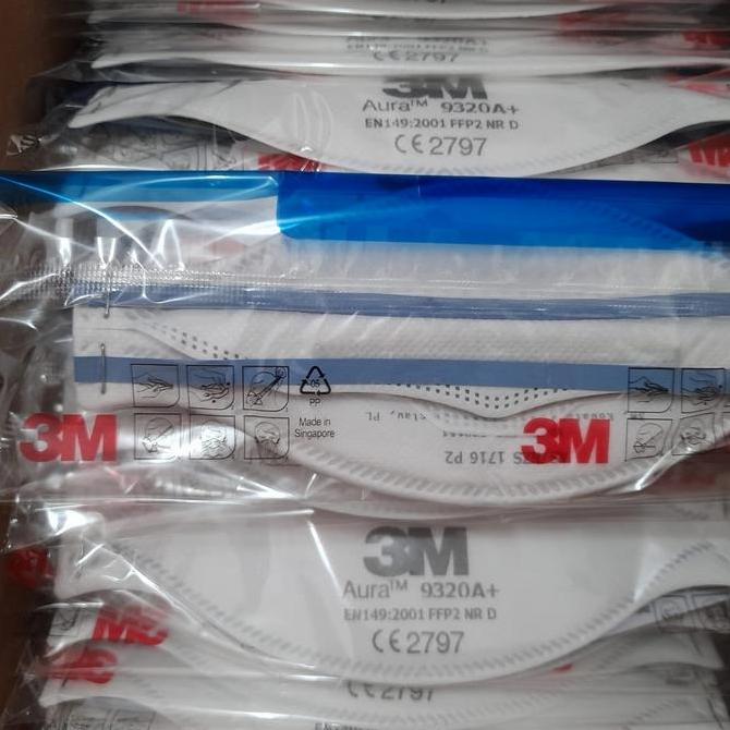 Amanbanget- 3M Masker N95 Aura 9320A+ (Headloop-Original)