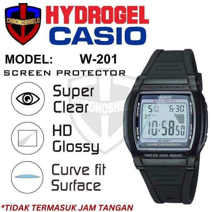 Antigores Jam Tangan Casio W201 Hydrogel