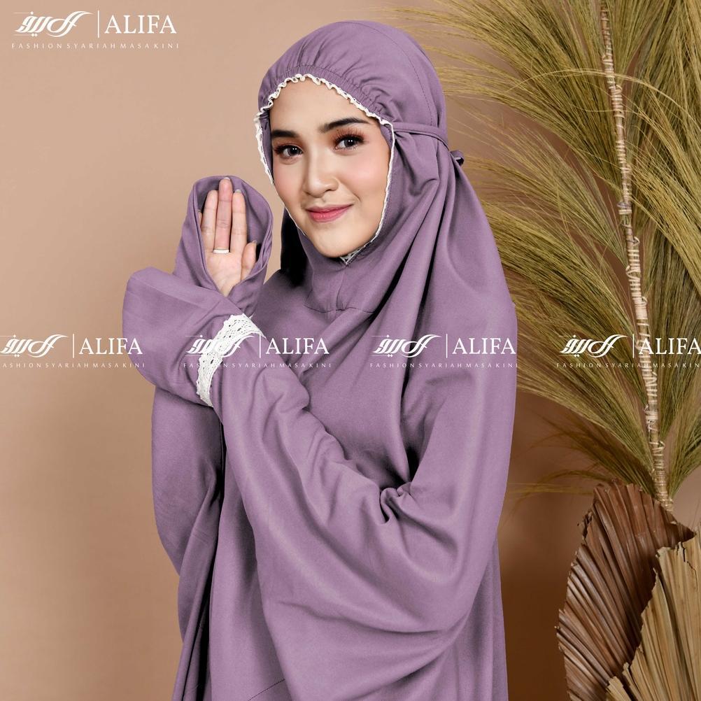 Grosir Mukena Terusan Travel Renda Mukenah Terusan Polos Traveling  Katun Mikro Free Tasbih