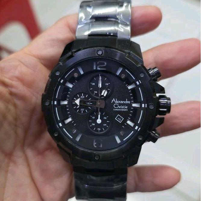 Ready ALEXANDRE CHRISTIE AC6410 MC / AC 6410 MC MAN SILVER BLACK