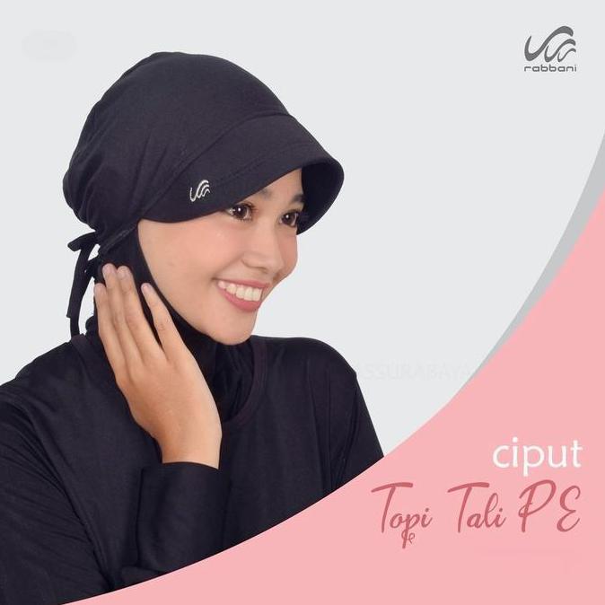 Bagusbanget- Rabbani Ciput Topi Jilbab Pet Tali Bahan Kaos Inner Dalaman Kerudung Hijab