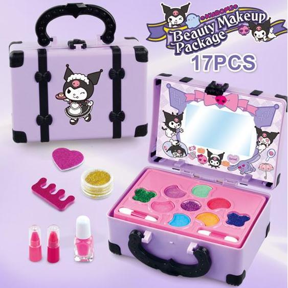 Playing- Yoli Toys Girls Makeup Toys Kosmetik Kotak Makeup Princess Girl Toy Play Set Lipstik Eye Sh