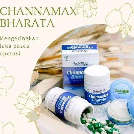 Full- Channamax Bharata ( 50 Kapsul ) Asli Obat Pasca Operasi 100% Original Cesar Sesar