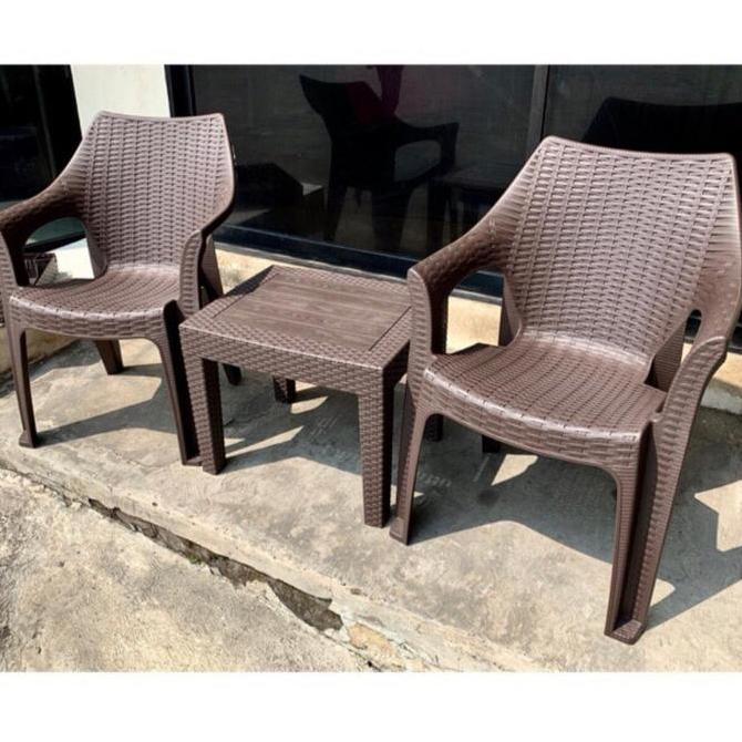 kursi teras kursi santai kursi taman meja teras olymplat kursi plastik