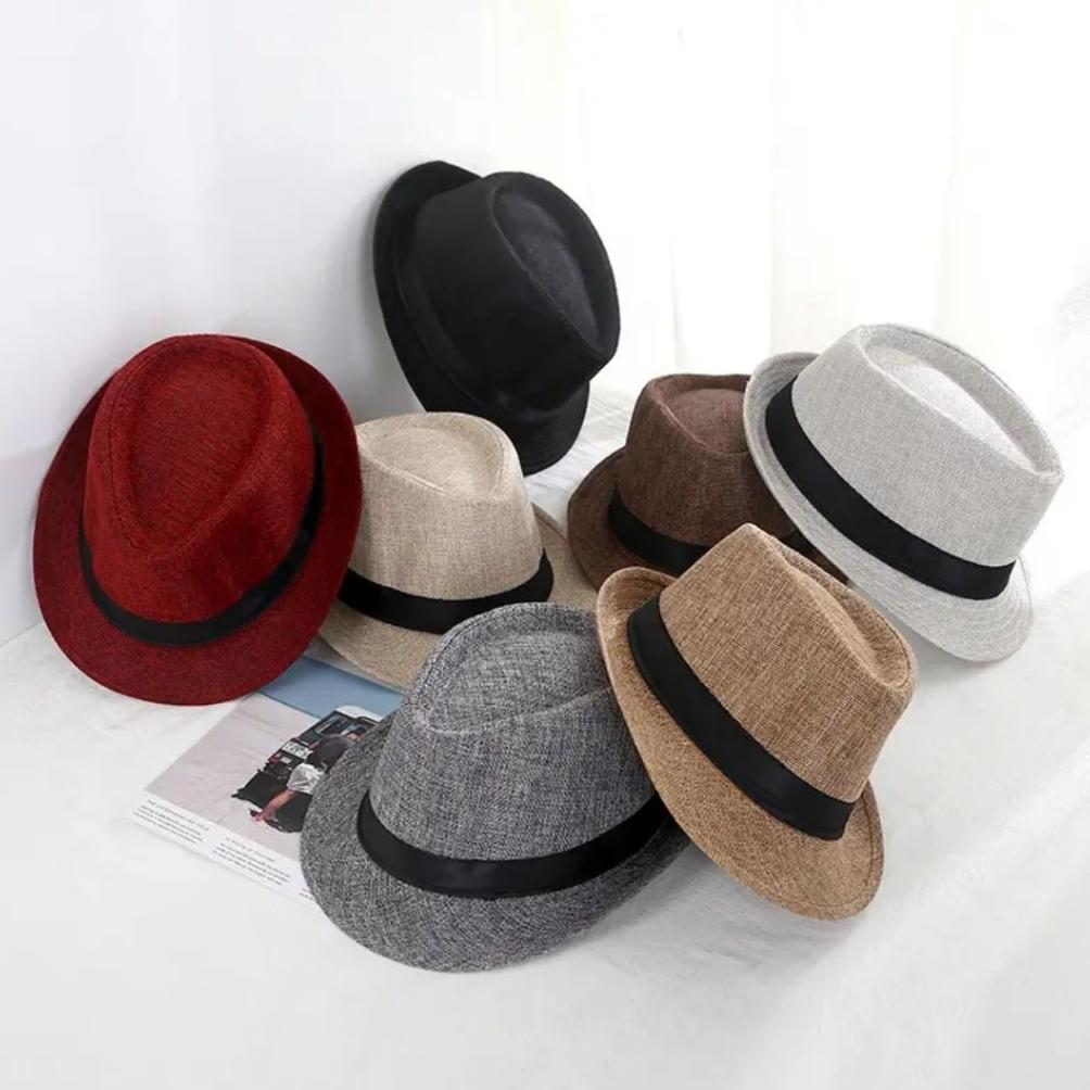 OFFICIAL BITLAND TOPI JERAMI FEDORA DEWASA - FASHION TOP HAT RETRO VINTAGE ELEGAN-TPI-64