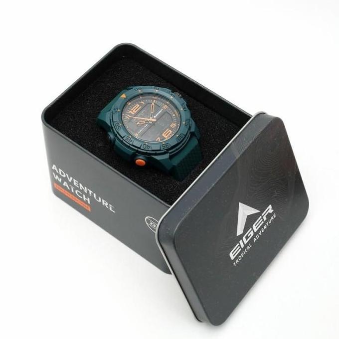 Ready Jam Tangan Pria Eiger 910003358 Baitou Analog Watch