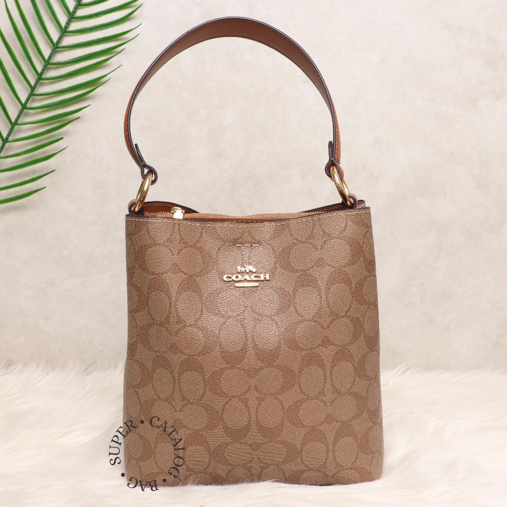 PROMO TERBARU Tas 3598 2310 C6073 Town Bucket In Signature Bahu & Selempang