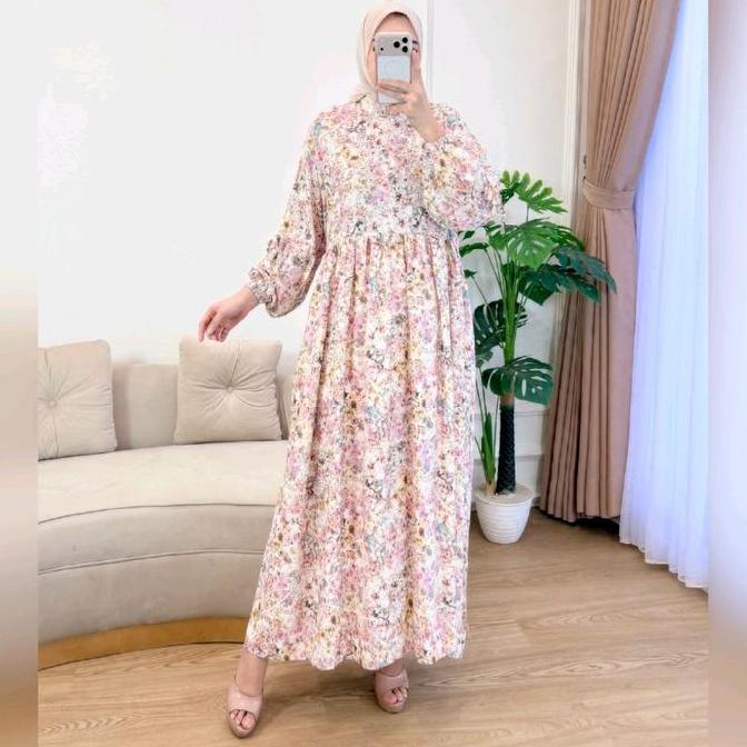Tahan Lama  Grosir Dress Dan Gamis Bahan Viscose Premium Berkualitas Adem Halus Lembut Dan Nyaman Ti