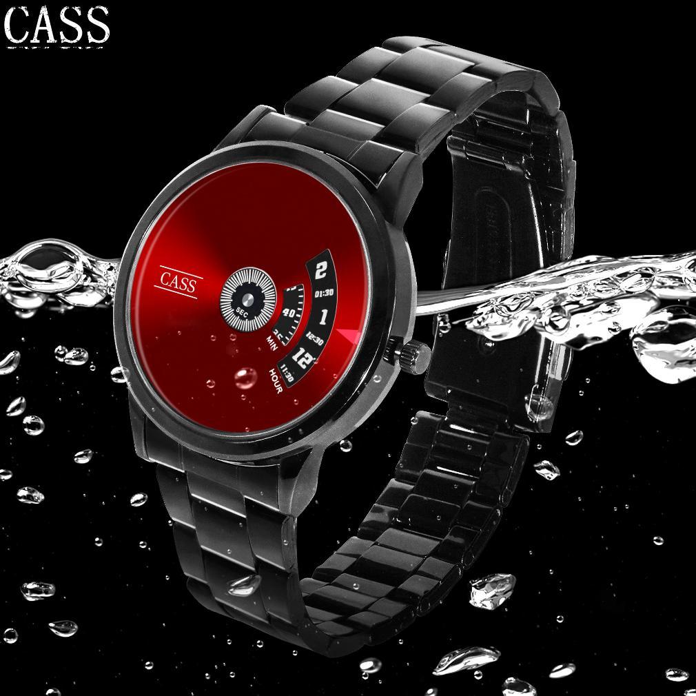 DISKON JAM TANGAN PRIA ANTI AIR CASS OTENTIK SWISS JAM TANGAN MEKANIK OTOMATIS BERCAHAYA TAHAN AIR J