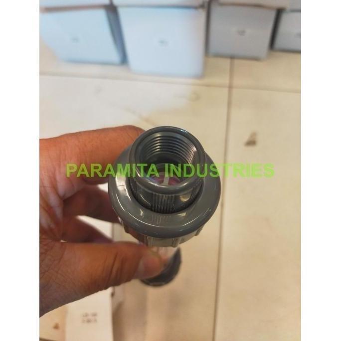 Flowmeter Rotameter 2,5-16 meter kubik perjam / Rotameter 2" inch LZS 65 Plastic Tube 16 m3/h