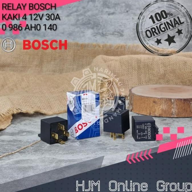 RELAY 12V KAKI 4 30A / RELAY KLAKSON