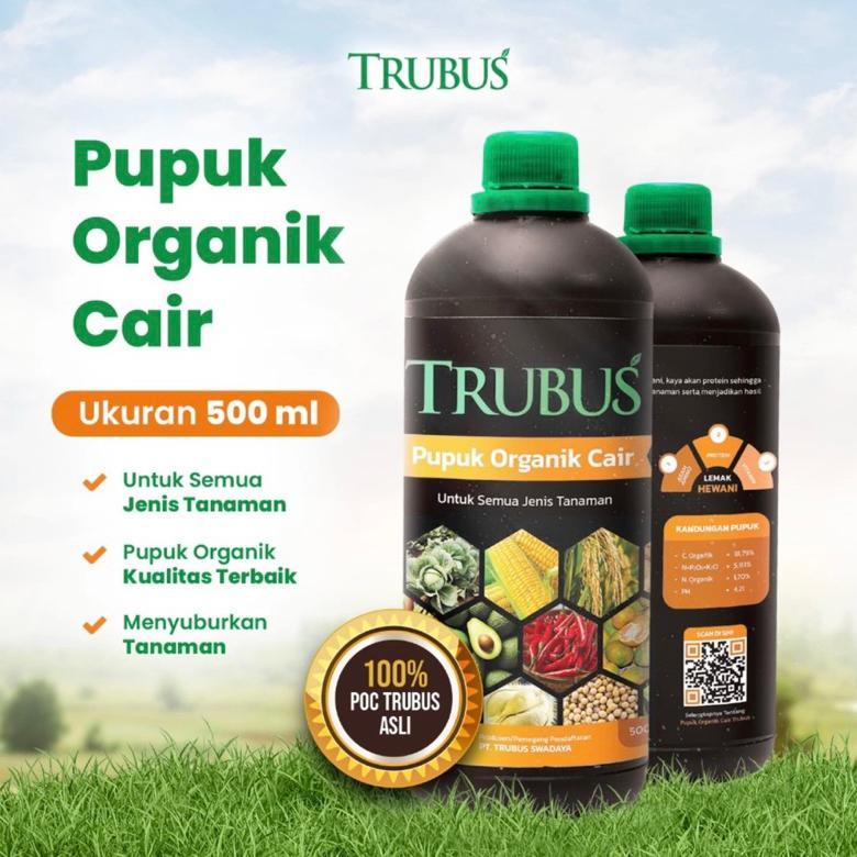 pupuk organik cair trubus 500ml / 1 liter