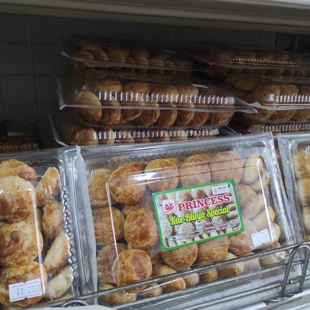 PACK PRINCESS ERING 500GR - ering belinjo spesial crispy mente jagung kacang ENAK DAN