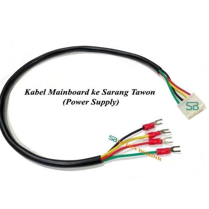 TERMURAH - kabel mainboard sarang tawon bordir komputer kabel power supply bordir komputer ke sarang
