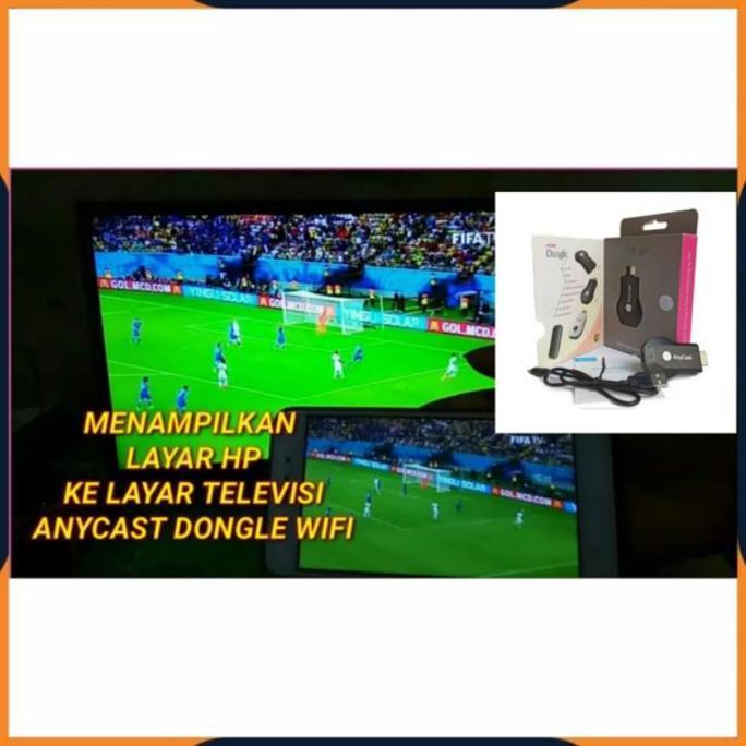 [COD] ANYCAST DONGLE WIRELESS / ALAT PENGHUBUNG HP KE TV LED / MIRACAST DONGEL ANYCASH WIFI RECEIVER
