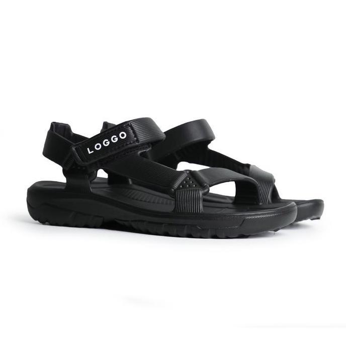 Sandal Gunung Loggo Everest warna Hitam