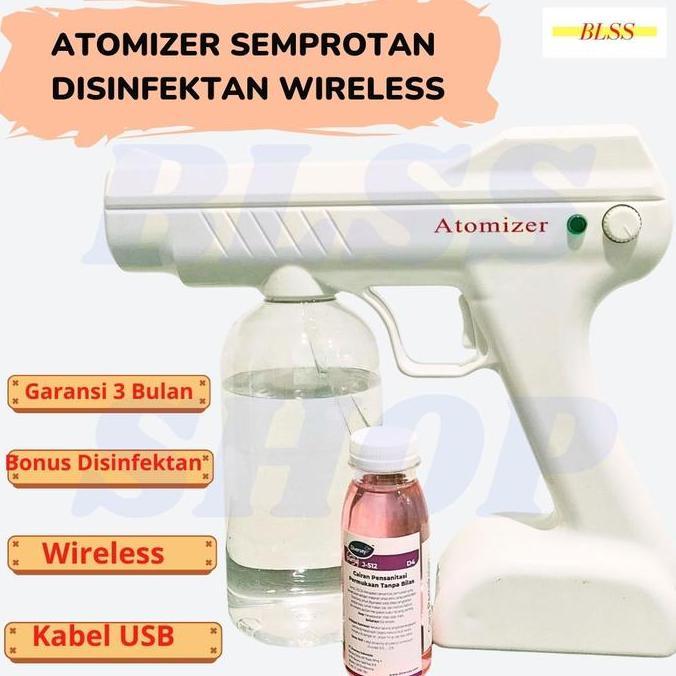NANO SPRAY GUN STEAM VIRUS ALAT MESIN FOGGING DISINFECTANT ANTI VIRUS