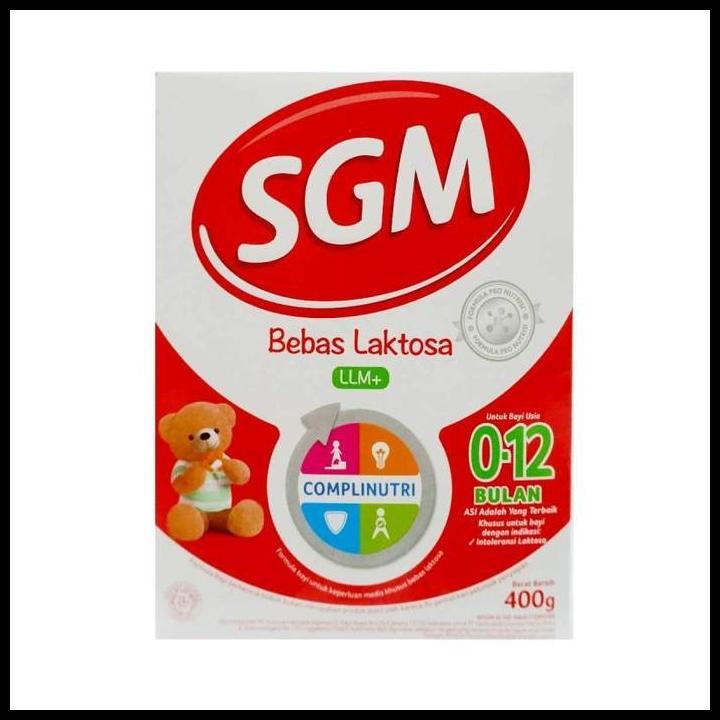Terbaru Susu Sgm Llm+ Usia 0-12 Bulan 400 Gr - Susu Formula Bayi Bebas Laktosa