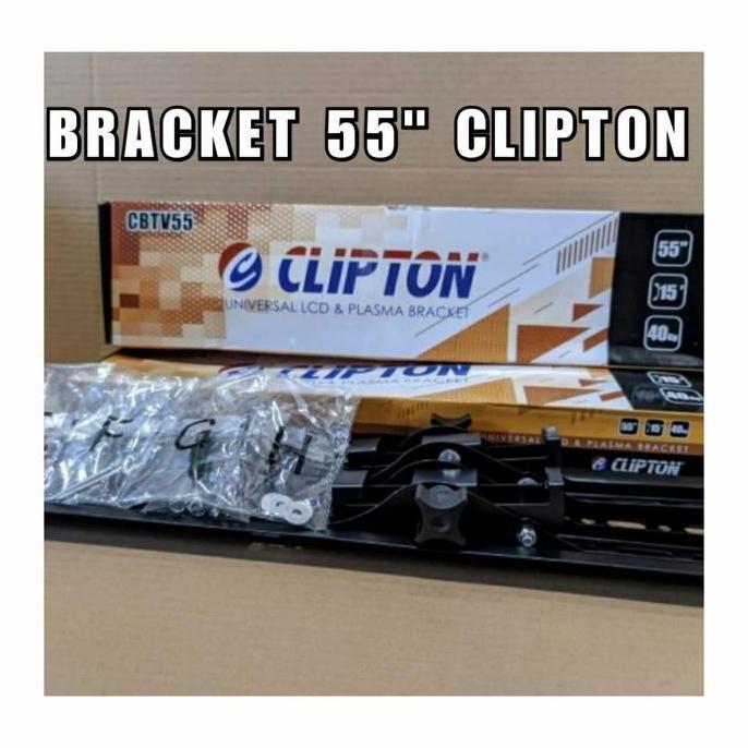 BEBAS ONGKIR - Bracket Tv LED Lcd 55" Clipton