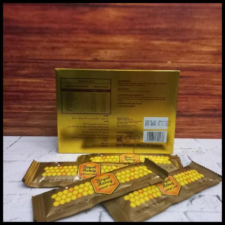 Best Seller Kingdom Royal Honey 12 Sachet Madu Sehat