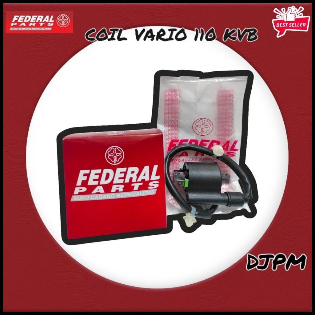 Coil Koil Pengapian Federal Mesin Motor Honda Beat Scoopy Spacy Vario 110 Karbu Karburator Lama Old 