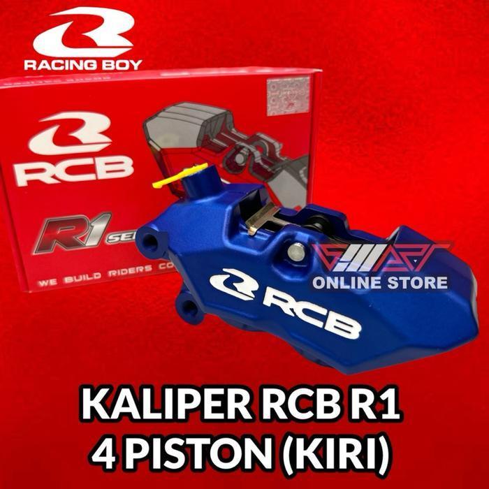 Kaliper Depan Rcb R1 Series 4 Piston (Kiri) Kaliper Rcb R1 Original Dan Terpercaya